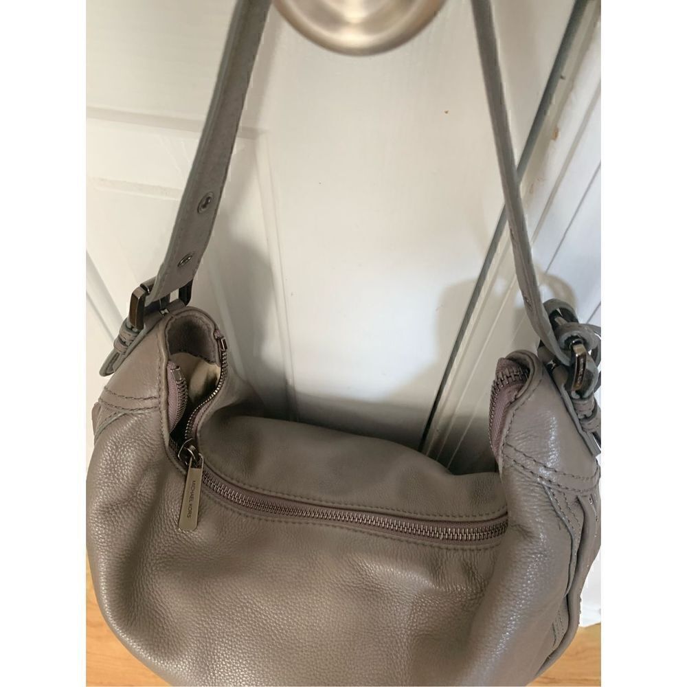 Michael Kors gray soft leather handbag - Picture 10 of 10